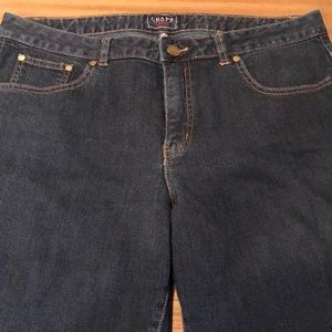 Chaps denim dark blue jeans
